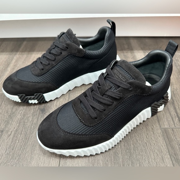 Hermes black fabric sneakers. Size 38. Brand new in box!!! - Picture 10 of 16